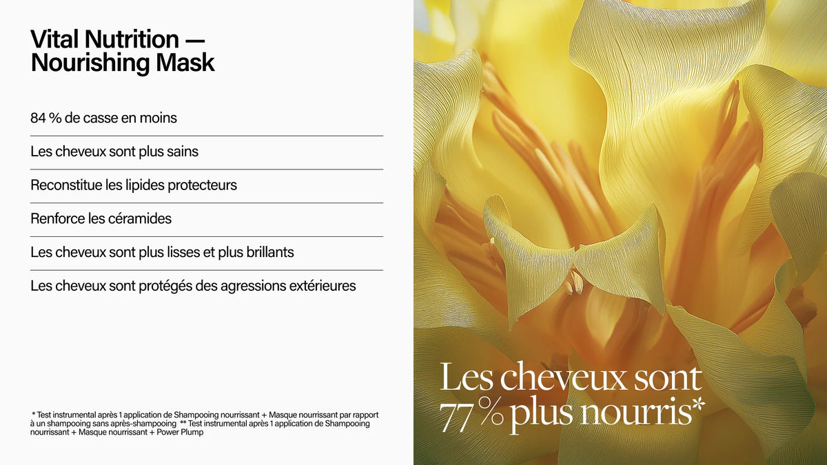Masque nourrissant Vital Nutrition Keune pour cheveux secs – vue 2