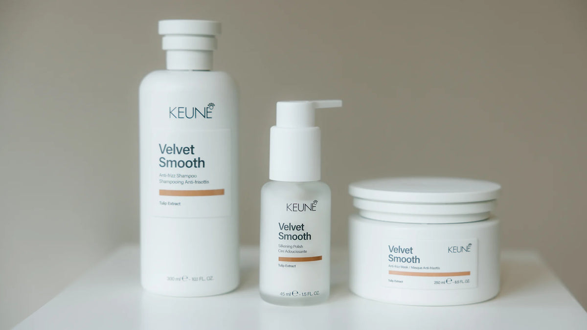 Sérum anti-frisottis Silkening Polish Velvet Smooth Keune – vue 3